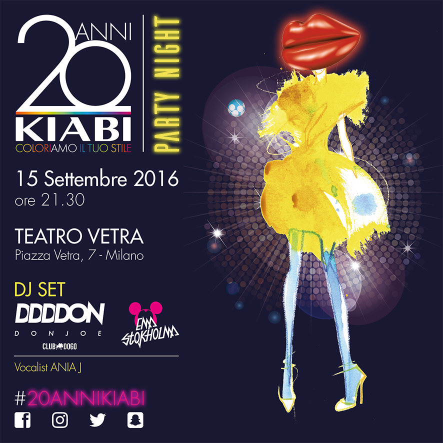 20 ANNI KIABI - Party Night Special Edition