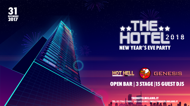 THE HOTEL 2018 | YOUparti capodanno milano hotel open bar evento speciale unico party