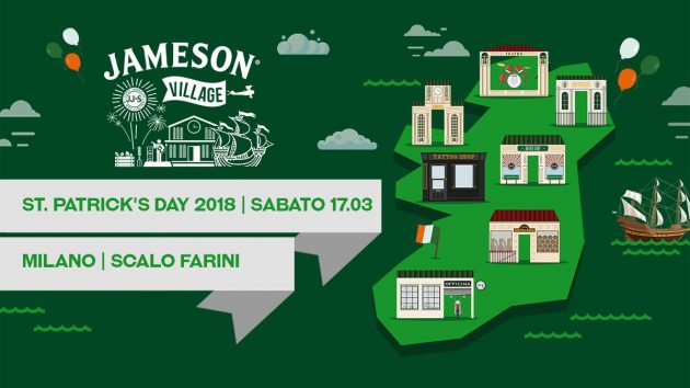 Jameson Village - St. Patrick's Day | YOUparti MILANO san patrizio party evento milano