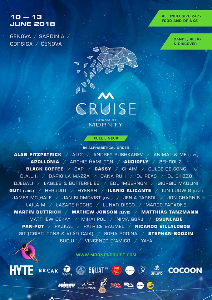 Mdrnty Cruise crociera festival underground