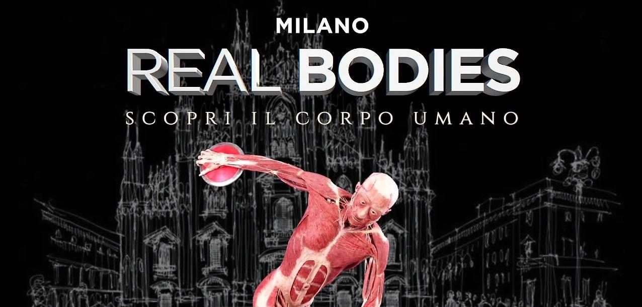 Real Bodies torna a Milano speciale Leonardo Da Vinci