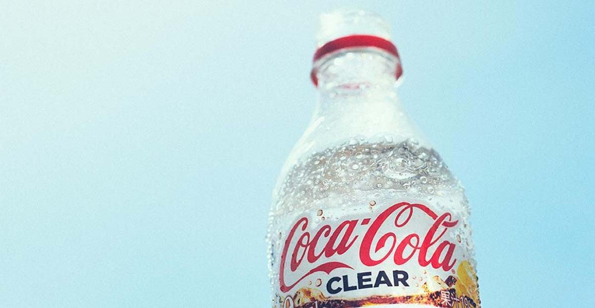 Coca Cola trasparente