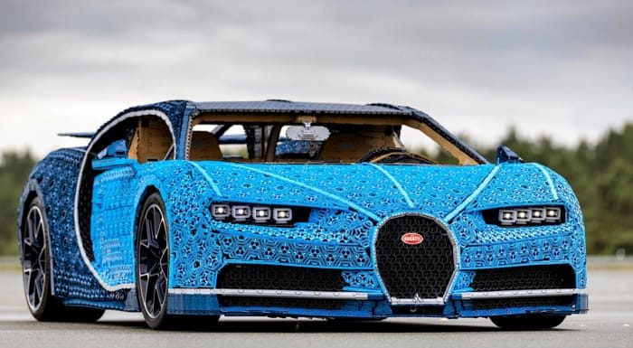 Bugatti Lego a Milano