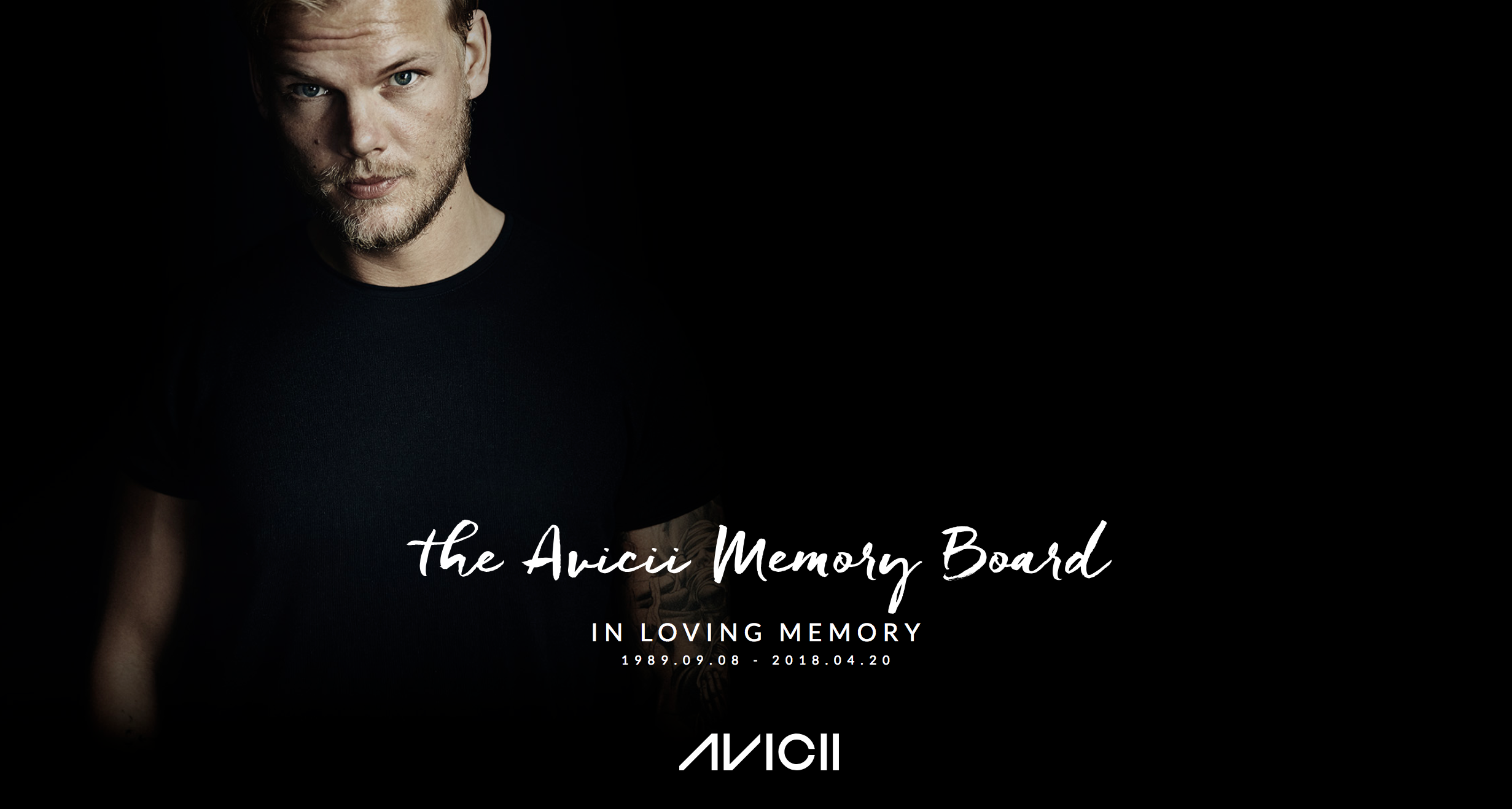 Avicii il nuovo sito tributo