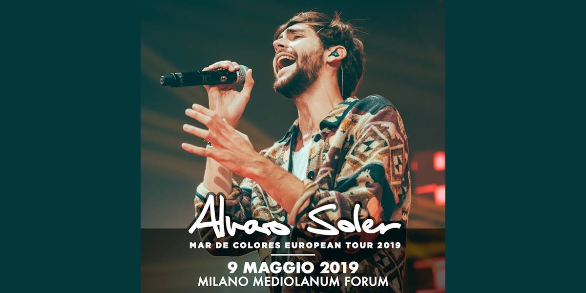 Alvaro Soler a Milano | YOUparti mediolanum forum assago