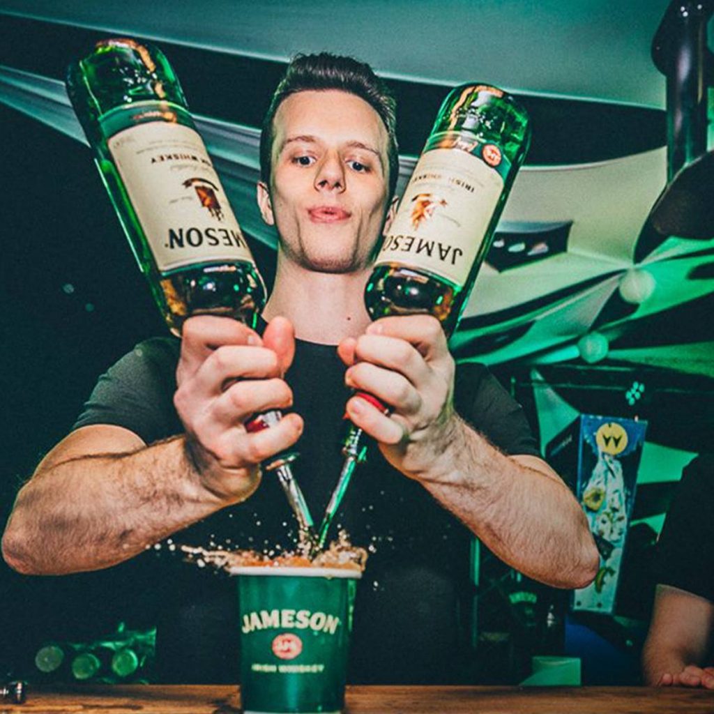 JAMESON IRISH WHISKEY ST. PATRICK'S NIGHT superstudio free tortona milano