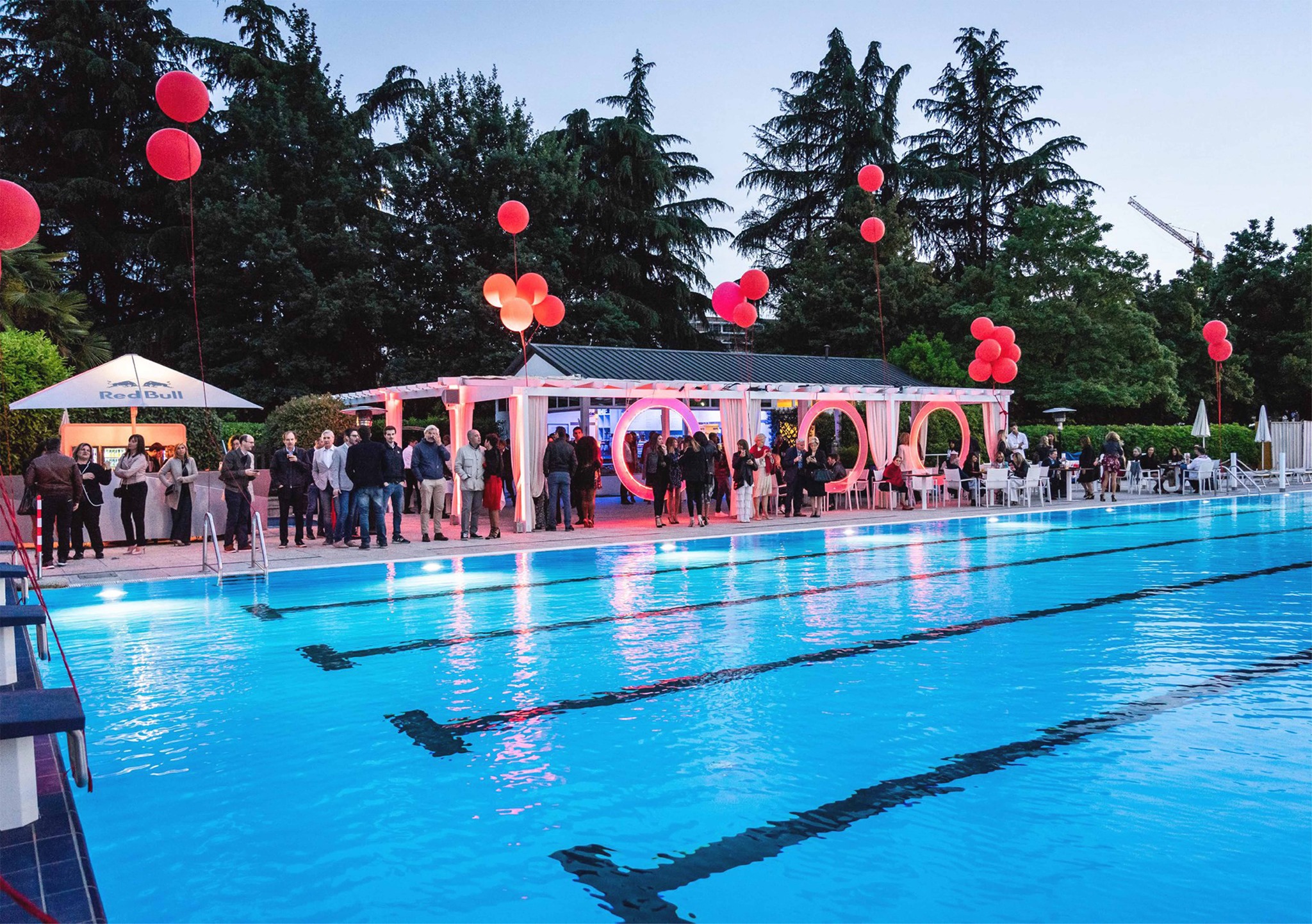 Big Pool Party - Rouge Carrousel powered by Red Bull | YOUparti Harbour Club Aspria Milano