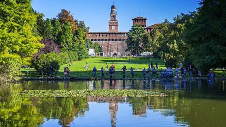 ORAL-B presenta Gengive & Smalto PRO-REPAIR e sfida il Guinness World Records parco sempione piazza del cannone milano YOUparti