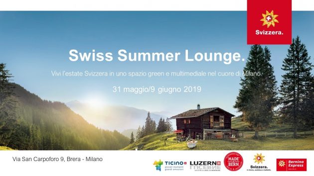 Swiss Summer Lounge: l’estate Svizzera nel cuore di Milano | YOUparti brera svizzera