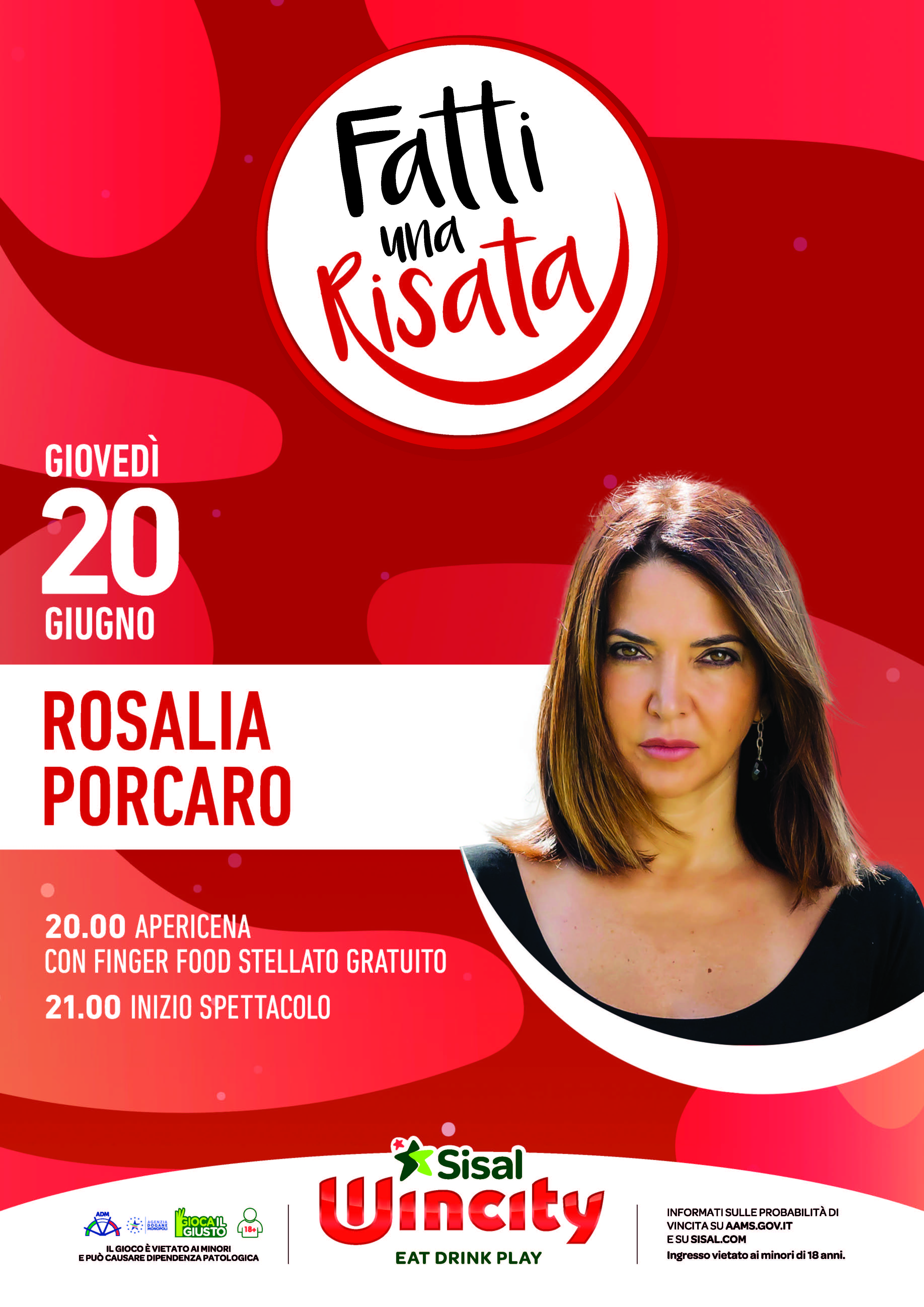 Fatti una risata con Rosalia Porcaro Wincity Piazza armando diaz milano