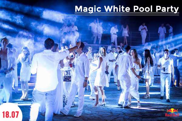 MAGIC WHITE Pool Aperitif by Redbull at Harbour Club YOUparti