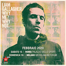 Liam Gallagher live a Milano oasis youparti mediolanum forum assago