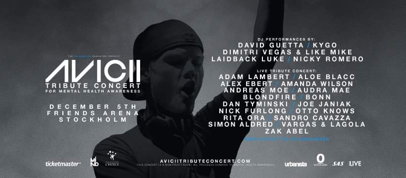 Il concerto tributo per Avicii in diretta questa sera da Stoccolma YOUparti