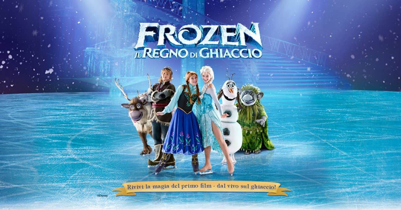 Frozen Il Regno di Ghiaccio spettacolo Milano