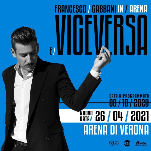 Francesco Gabbani Arena di Verona YOuparti