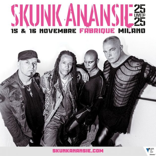 Gli Skunk Anansie a Milano YOUparti Fabrique Novembre