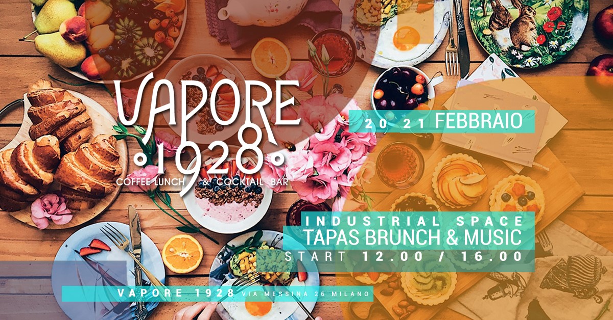 VAPORE 1928 | Brunch in the Industrial Space YOUparti