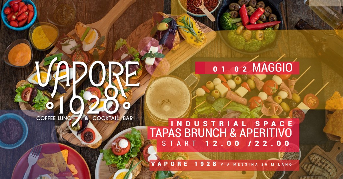 VAPORE 1928 | Brunch & Aperitivo in the Industrial Space YOUparti