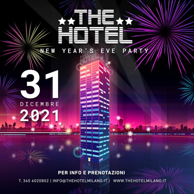 The Hotel 2022 /\ New Year's Eve Party YOUparti Klima Hotel The Hub Capodanno Milano