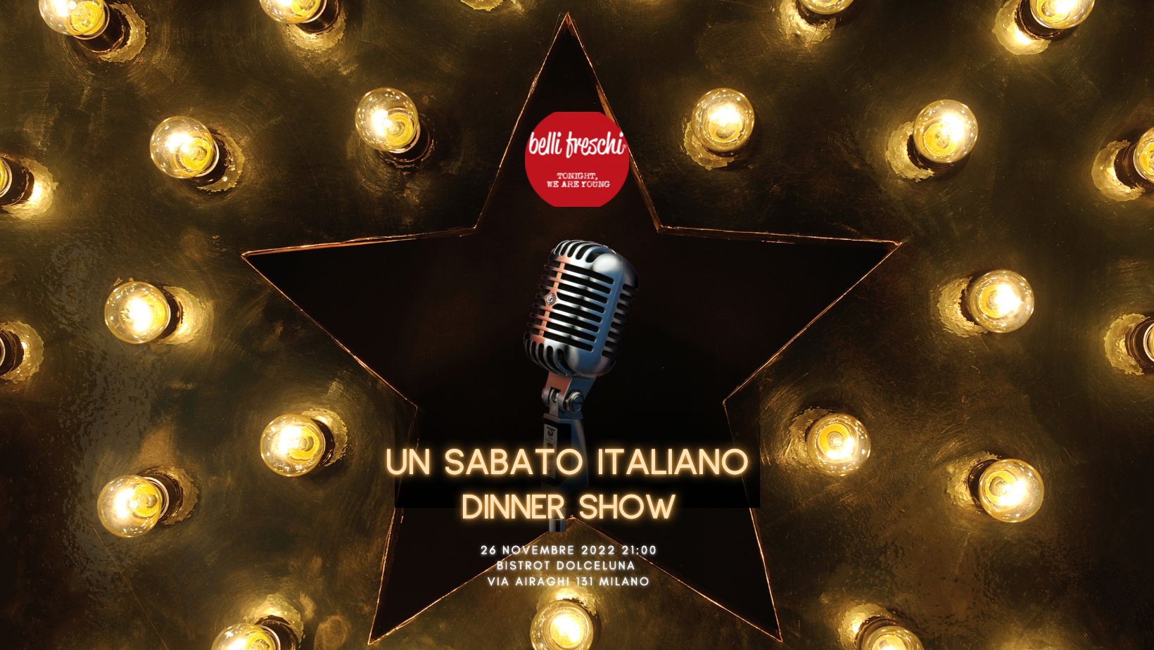 Un Sabato Italiano - Dinner Show | Agriturismo Dolce Luna YOUparti