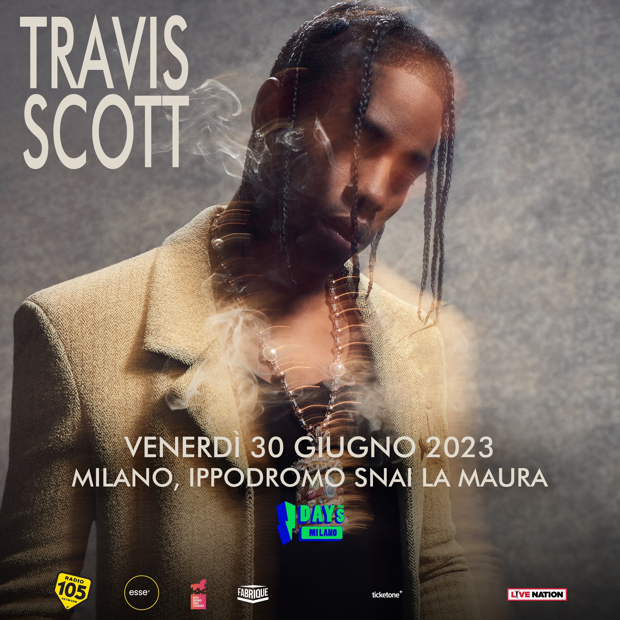 Travis Scott a Milano YOUparti