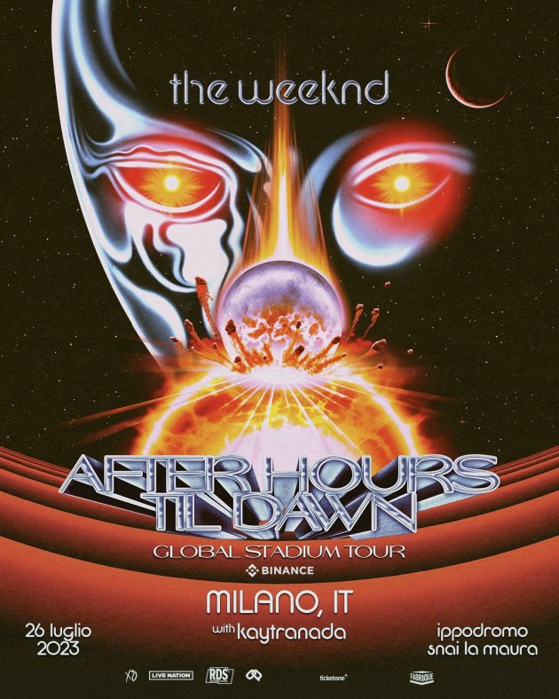 The Weeknd a Milano YOUparti