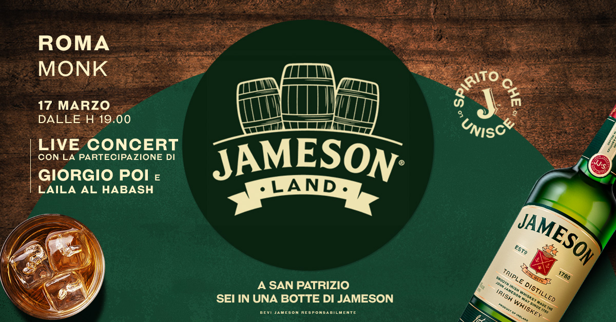 ROMA: JAMESON LAND – ST. PATRICK’S DAY YOUparti