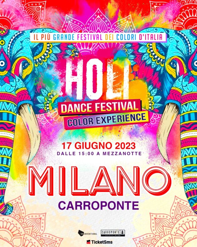 Holi Dance Festival Milano 2023 YOUparti