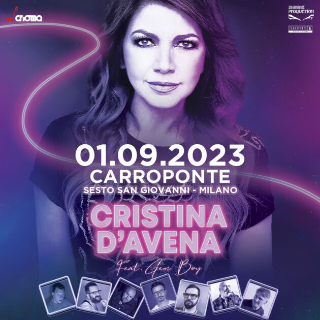Cristina d'Avena feat. Gem Boy live al Carroponte YOUparti