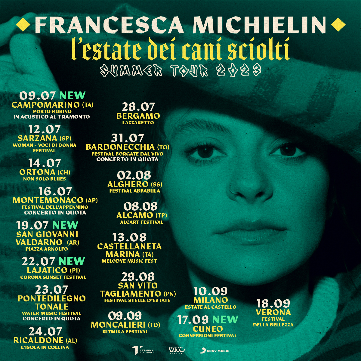 Francesca Michielin live a Milano YOUparti