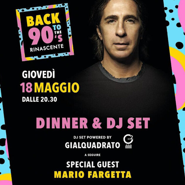 BACK TO THE 90'S w/ DJ FARGETTA | Terrazza Rinascente Milano YOUparti