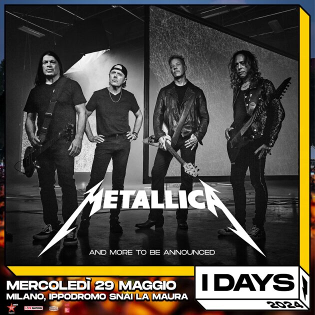 I-DAYS MILANO 2024 - Metallica YOUparti