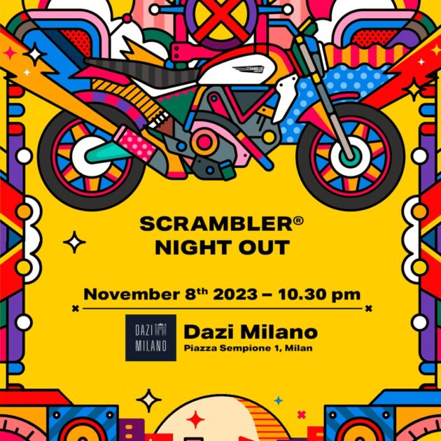 DUCATI Official Party for EICMA 2023 | Scrambler Night Out YOUparti