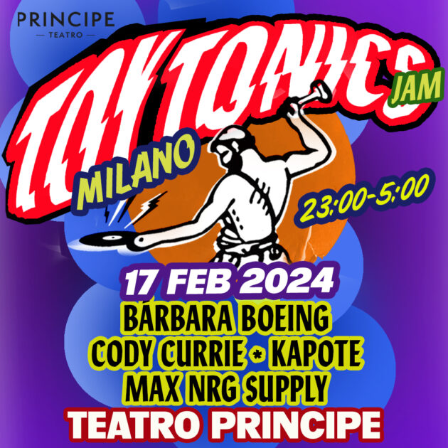 Toy Tonics Jam | Teatro Principe Milano YOUparti