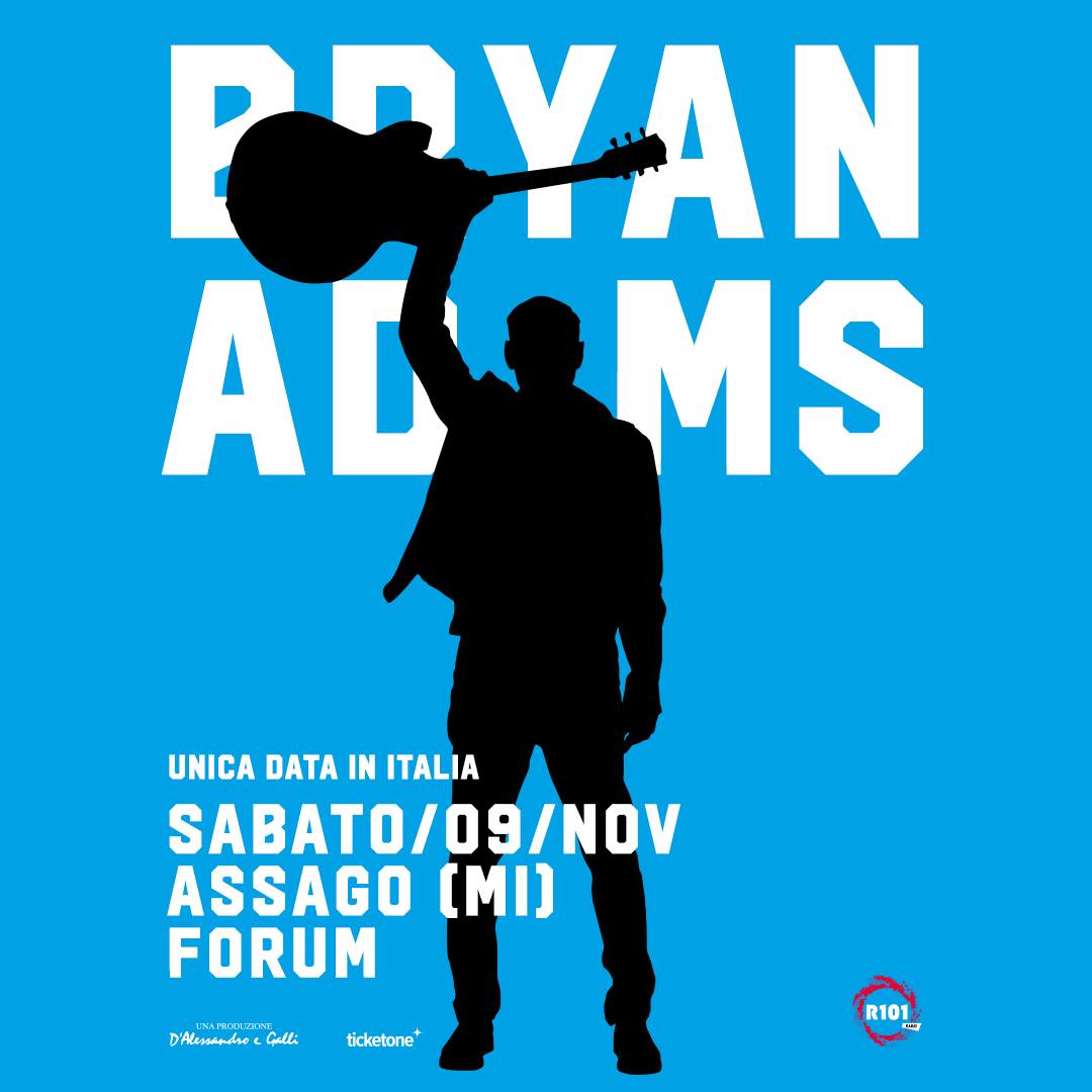 Bryan Adams a Milano YOUparti