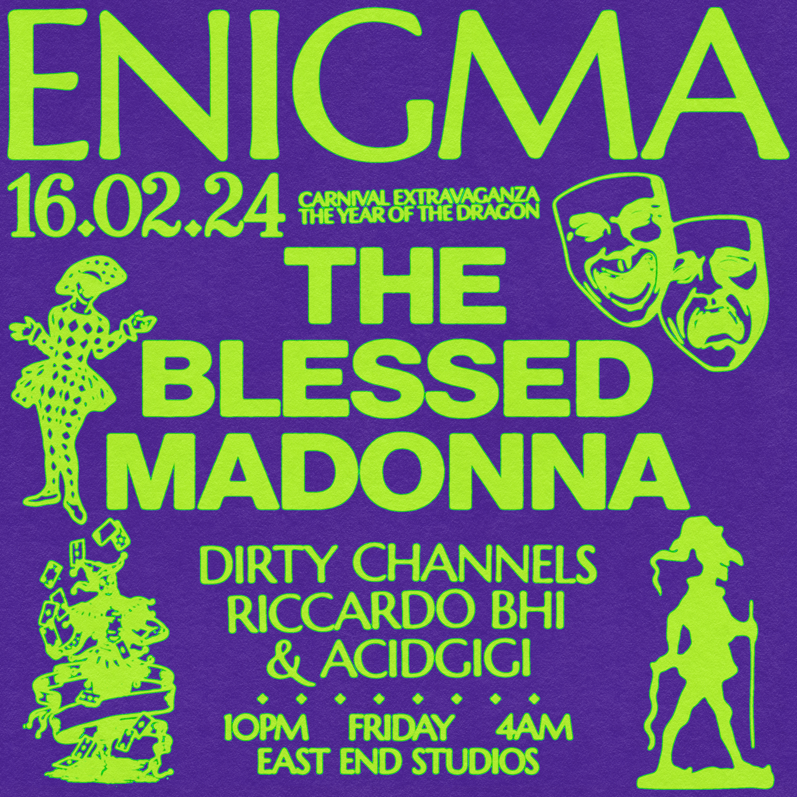 ENIGMA | The Year of The Dragon | THE BLESSED MADONNA YOUparti