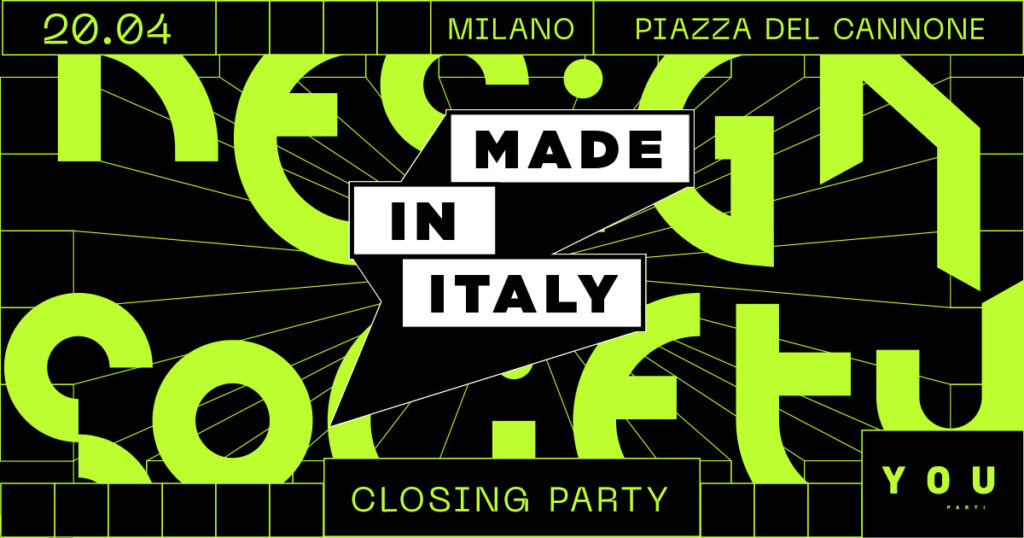 MADE IN ITALY: la serata di chiusura della Milano Design Week YOUparti