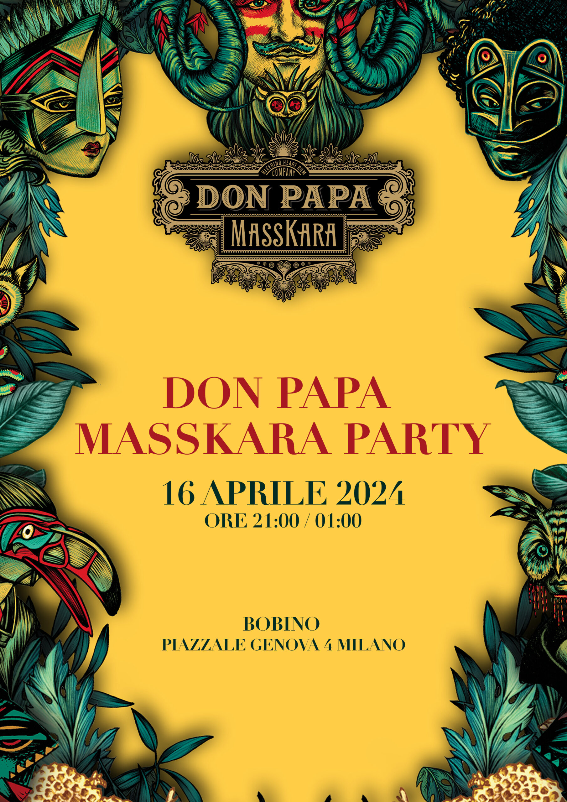 DON PAPA MASSKARA PARTY – Milano Design Week 2024 YOUparti